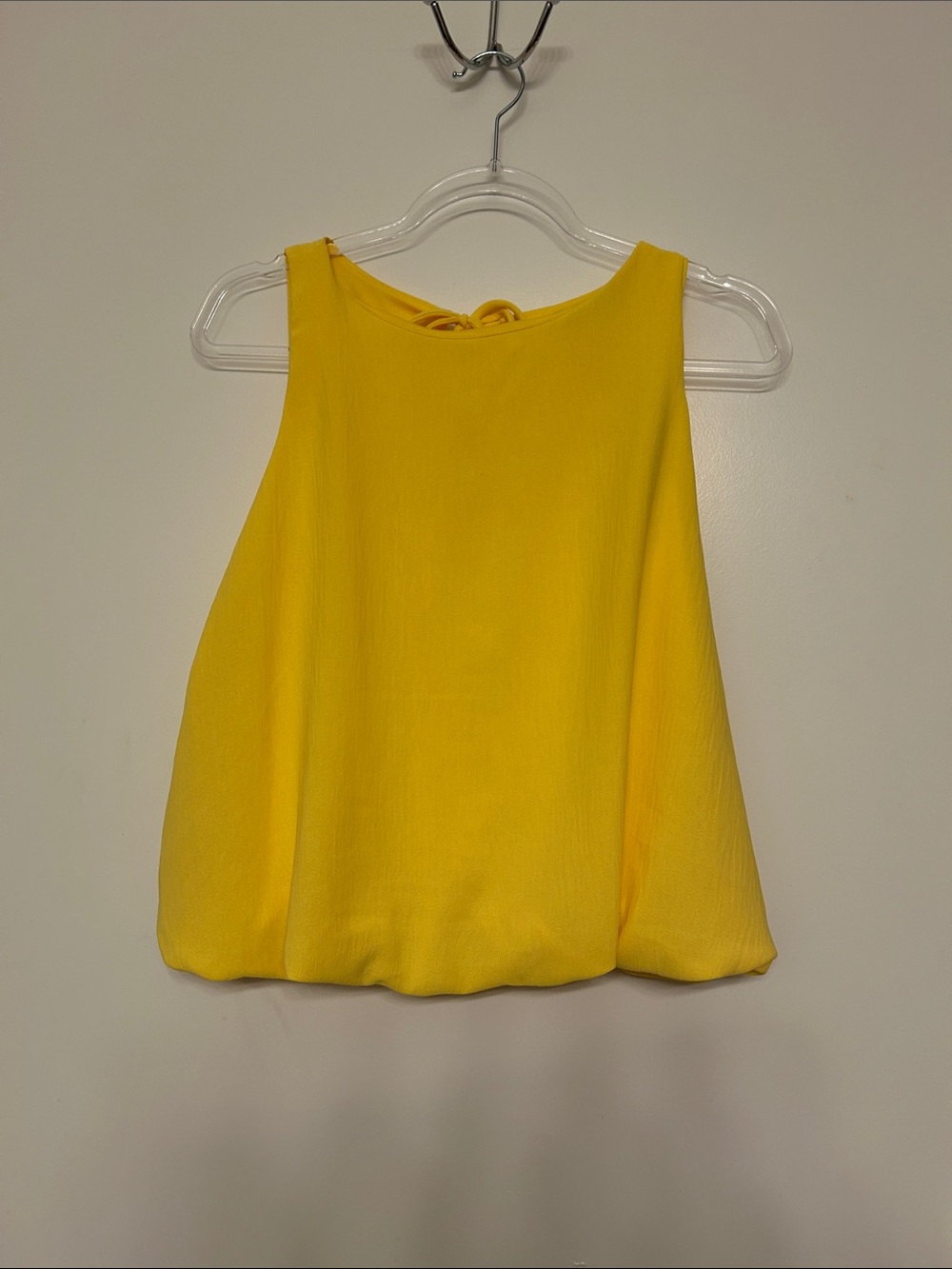 21 Saints Sleeveless Yellow Blouse – Size M